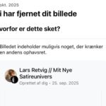 Indsendt klage til Facebook