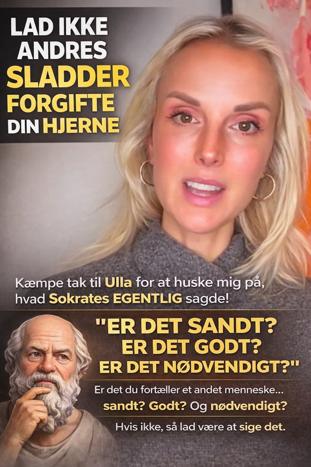 Askebåt-sagaen™ – “Sokrates ville have spurgt… én gang mere”