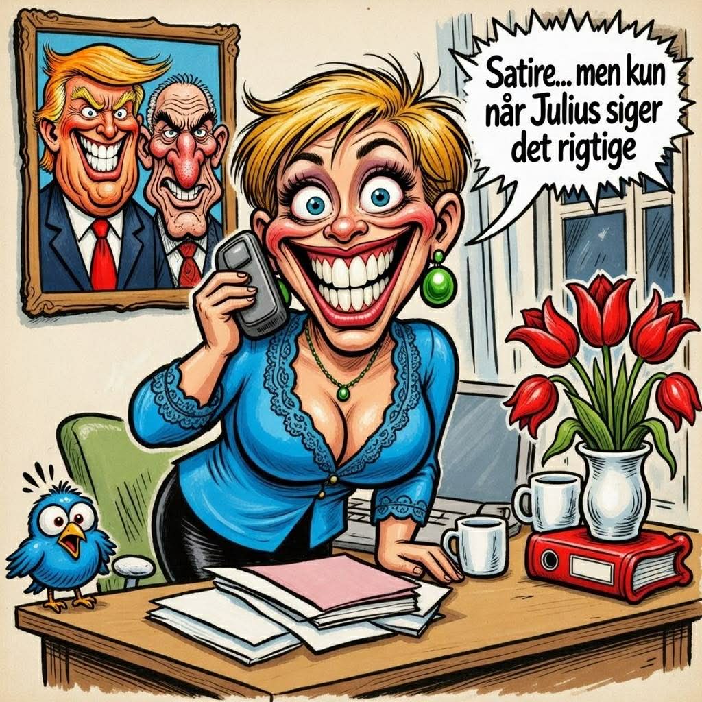 Smaskebåt-sagaen™ – “Satire… men kun når Julius siger det rigtige”