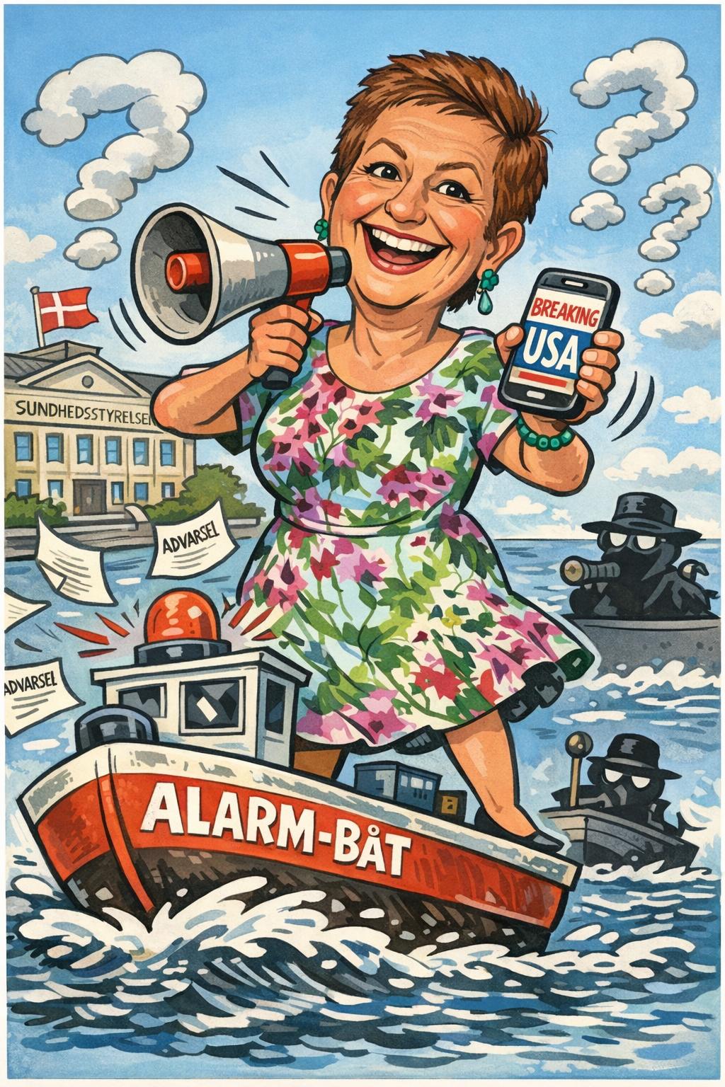 SMASKEBÅT-SAGAEN™ – “PUFFBÅT & DEN STORE USA-ALARM”