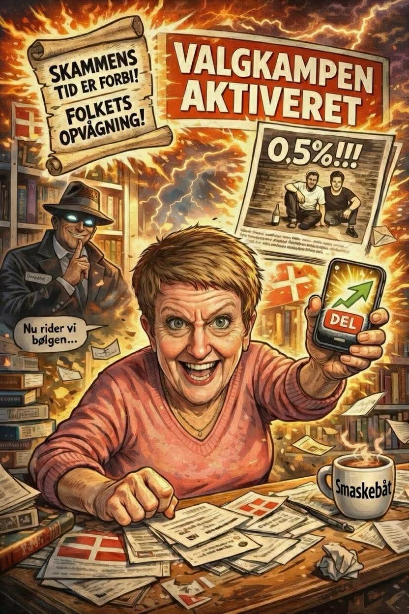 SMASKEBÅT-SAGAEN™ Afsnit: “VALGKAMP, VREDE & VÆKKELSENS VINBAR”